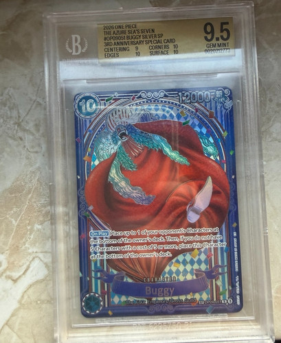 One piece tcg buggy silver - silver, sp