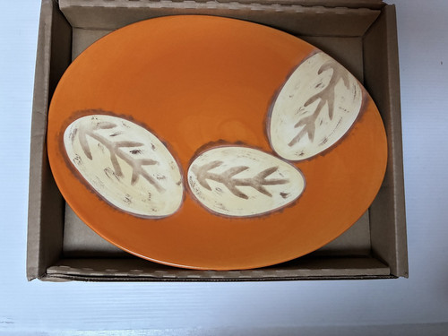 Thun piatto con foglie - thun,