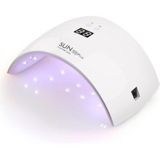 LAMPADA FORNETTO UV SUN9s PLUS 18LED 36/48W RICOSTRUZIONE UNGHIE NAIL PORTATILE