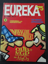 EUREKA n° 3 (142) APRILE 1975 + ADESIVO ANDY CAPP - ED. CORNO