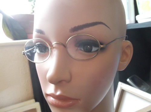 Pair antique spectacles - antique,