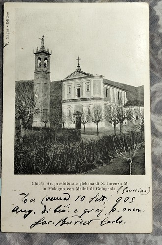 Cartolina lorenzo in - cartolina, s.lorenzo