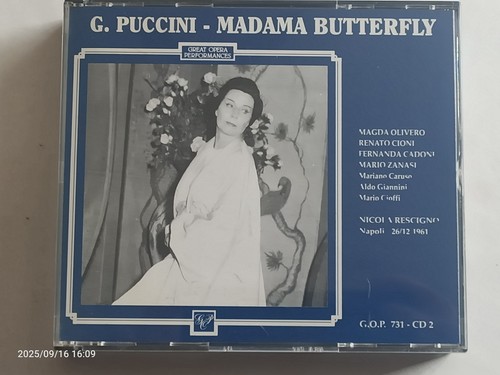 Puccini madame - cd, puccini-