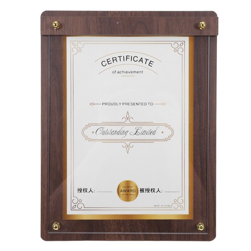 Cornice espositore certificati - cornice,