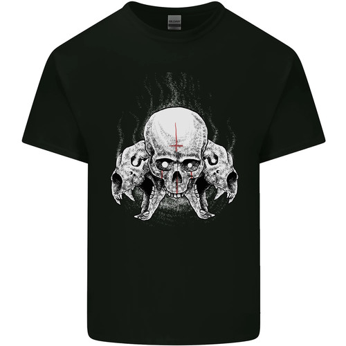 Satanico teschi biker gotico - teschi,