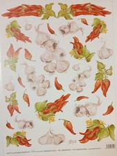 CARTA PER DECOUPAGE DECORAZIONI FOGLIO CM. 30X42 VARI MOTIVI