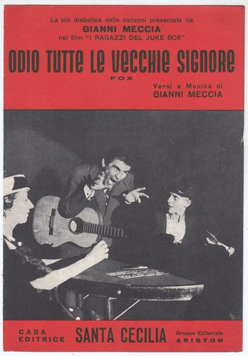 Spartito gianni meccia odio - spartito,
