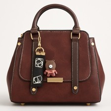 Borsa a tracolla donna marrone