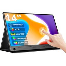 Monitor touchscreen portatile