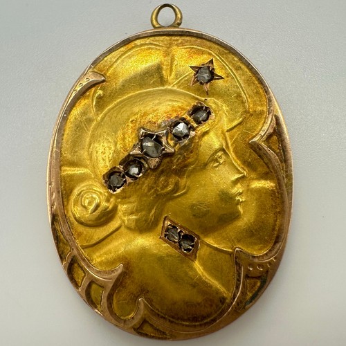 Antico ciondolo cammeo - , art