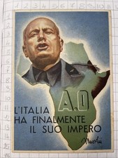 Cartolina Collezione Mussolini