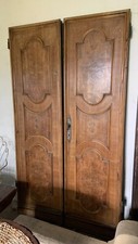 Porta in legno primi '900 con maniglia in ottone