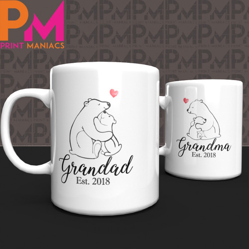 Mug set personalised grandad - mug, &