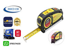 LIVELLA LASER CON METRO PUNTATORE PORTATILE MISURA LIVELLO PRECISIONE 655