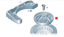 NUOVO ALTOPARLANTE SUBWOOFER PORTA POSTERIORE AUDI Q2 GA 8V0035382D ORIGINALE