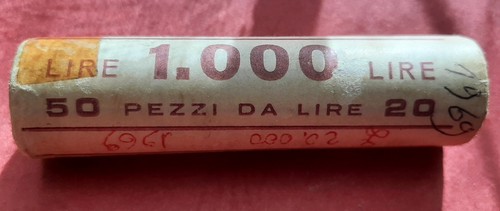 Rotolino lire 1969 - rotolino, di
