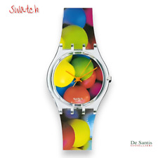 SWATCH Bubblegum GK283 multicolor bolle palline colori silicone al quarzo