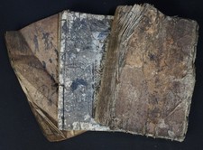 Antico libro stampa xilografia