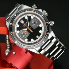 Tudor Heritage Chrono 70330N Automatic Steel 42mm Box & Papers 2011 O&D Vintage