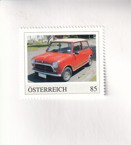 Francobollo austria auto - pm,