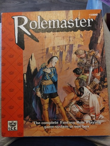 Rolemaster boxed set 1000 1989 - set,