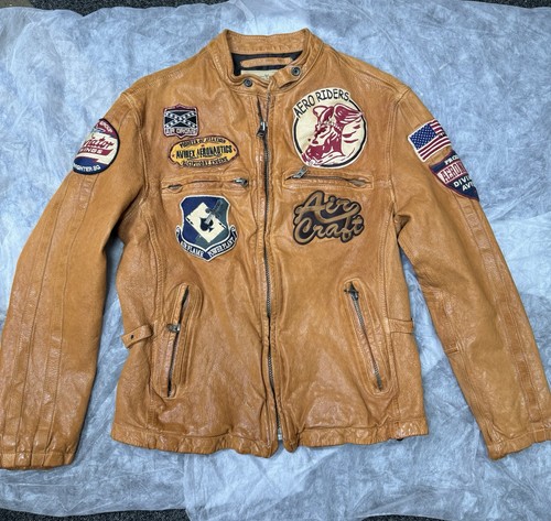 Avirex vintage leather - , jacket