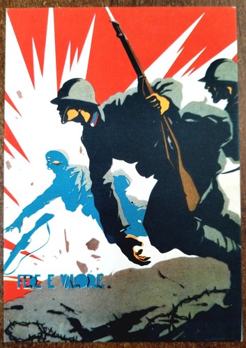 Cartolina regg fanteria - regg.,