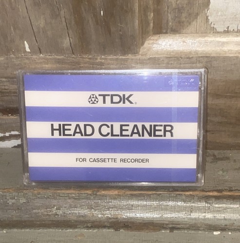 Tdk head cleaner nuovo - tdk,