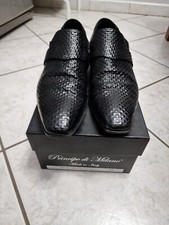 scarpe cerimonia uomo Principe di Milano vero cuoio lavorazione artigianale 43