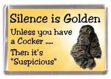 Calamita frigo per cani Cocker