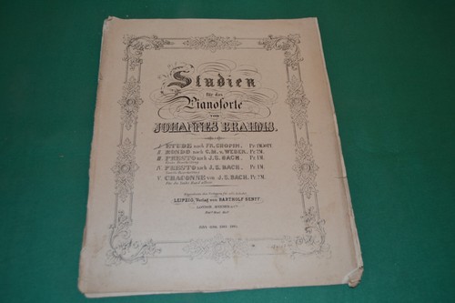 Brahms studio 1 da - -studio, (da
