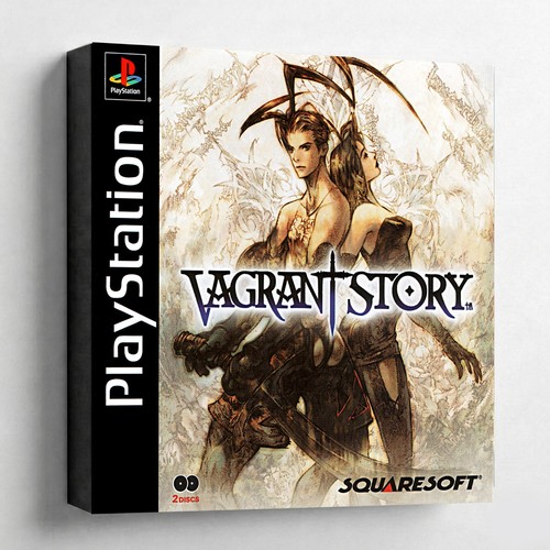 Vagrant story canvas - canvas, art