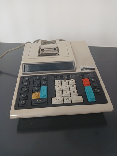 Calcolatrice scrivente vintage - scrivente,