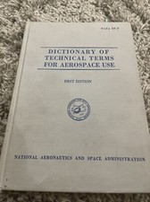 Dictionary Of Technical Terms For Aerospace Use 1st Edition 1965 NASA SP-7 D5