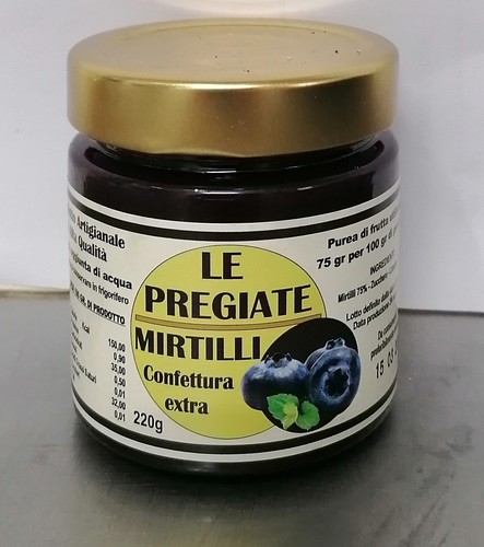 Confettura extra mirtilli - di,