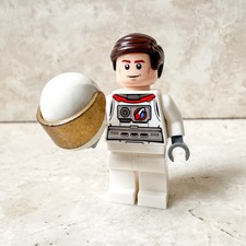 LEGO Town Space Neil Armstrong Astronauta NASA Apollo 11 Spazio Minifigure MOC