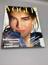 VOGUE ITALIA N°433 1981 ALTA MODA FASHION STYLE 