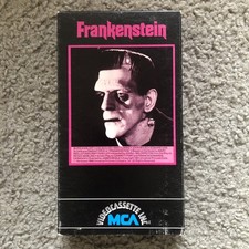 Frankenstein VHS 1980 MCA