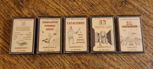 Set giochi sinclair zx81 - giochi,