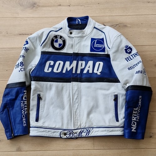 Giacca pelle bmw racing small - giacca,