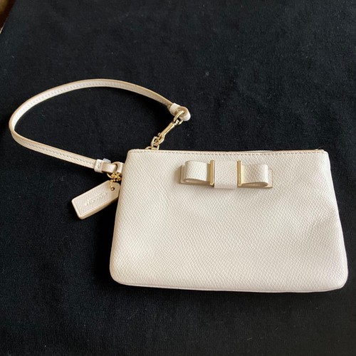Borsa polso coach bianca - coach,