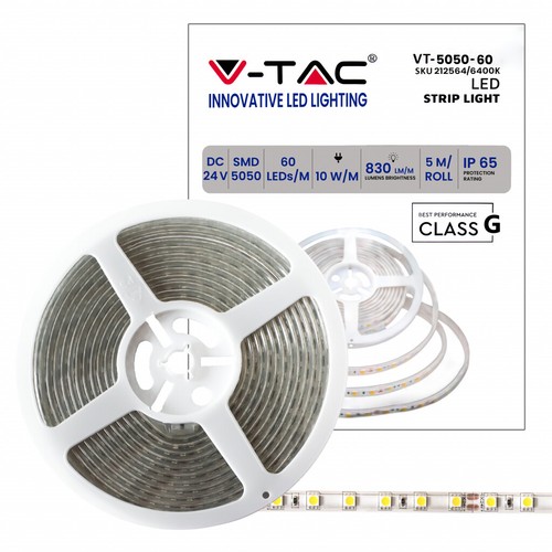 Tac strip led smd5050 10w - v-tac,