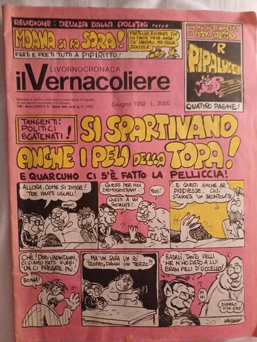 Vernacoliere pezzi anni 1992 - 8,