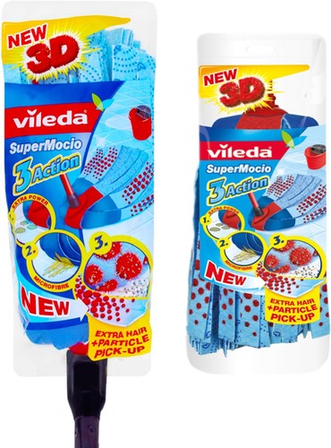 Vileda supermocio microfibra - vileda,