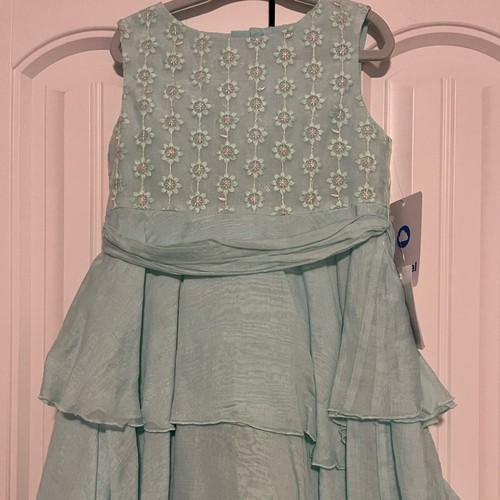Mayoral light blue floral kids - light,