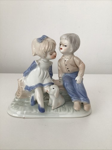 Vintage boy and girl - vintage,