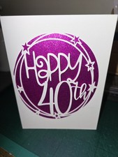 Biglietto Auguri 40°