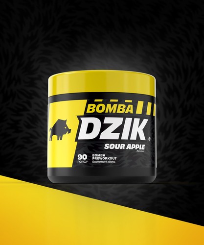 Dzik bomba pre allenamento - dzik, pre-allenamento