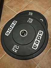 Dischi Sidea per Home Gym, Bumper da 25KG ciascuno in condizioni ottime