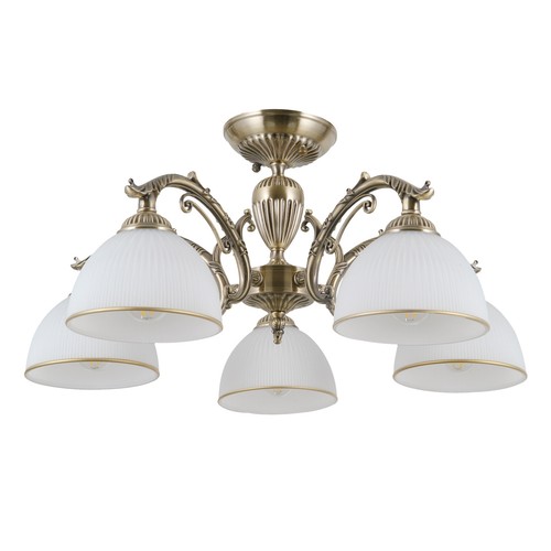 Lampadario antico 5x40w e27 - antico, 5x40w/e27